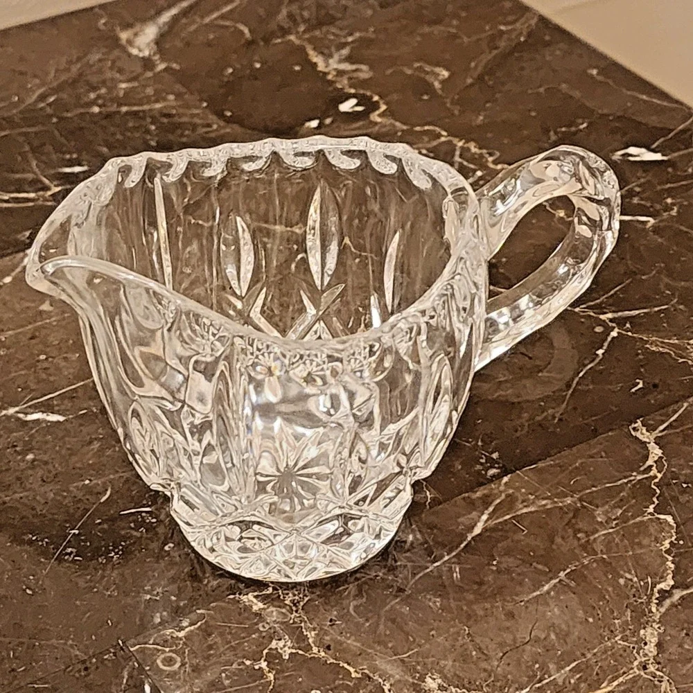 Gorham Crystal King Edward Creamer Retired